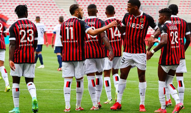 Игроки Ниццы, фото Ницца