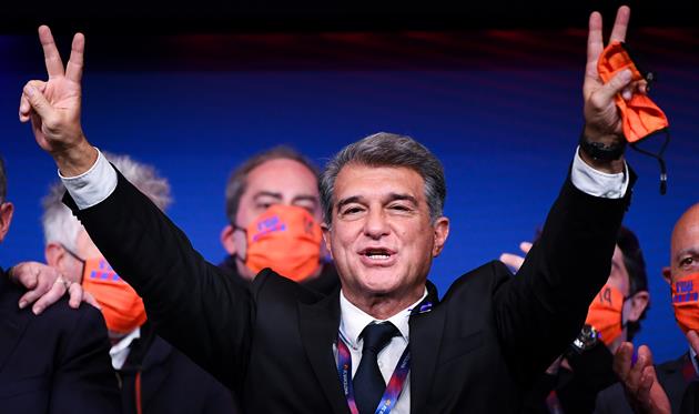 Жоан Лапорта, Getty images