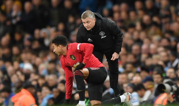 Оле-Гуннар Солскьяер и Джесси Лингард, Getty Images