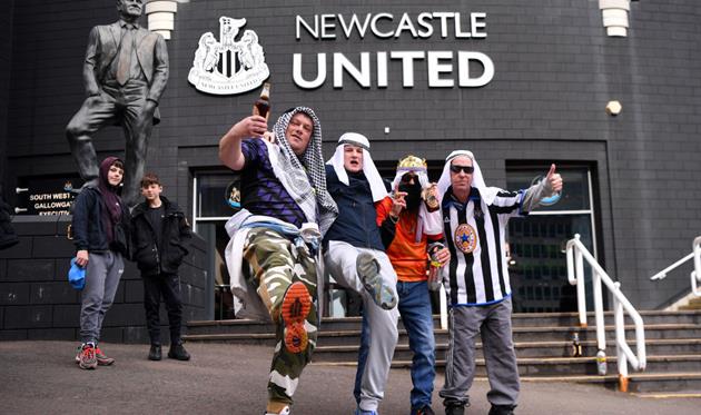 Болельщики Ньюкасла, Getty Images