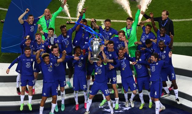 Челси с Кубком чемпионов, Getty Images