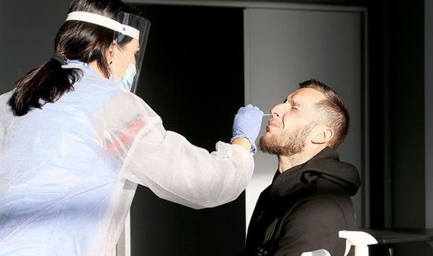 ПЛР-тестирование в академии Руха, фото ФК Рух Львов