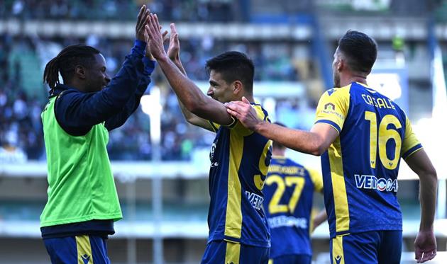 Игроки Вероны, Getty Images