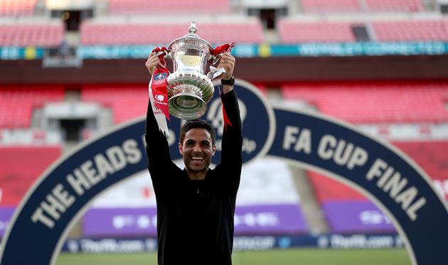 микель артета, getty images