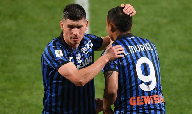 Руслан Малиновский и Луис Муриэль, Getty Images