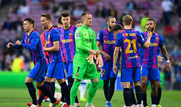 Игроки Барселоны, Getty Images
