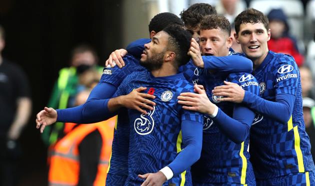 Радость игроков Челси, getty images