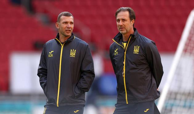 Андрей Шевченко и Андреа Мальдера, Getty Images