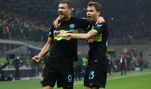 Эдин Джеко и Николо Барелла, Getty Images