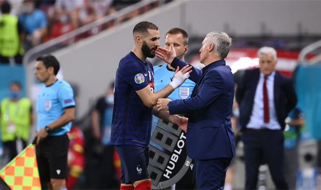 Дидье Дешам и Карим Бензема, Getty Images