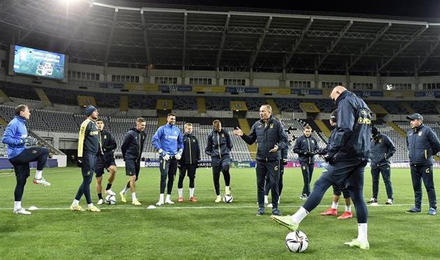 Игроки сборной Украины, фото: УАФ