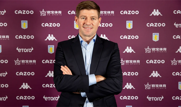 Стивен Джеррард, avfc.co.uk