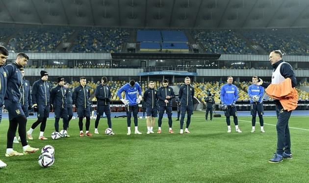 Игроки сборной Украины, фото: УАФ