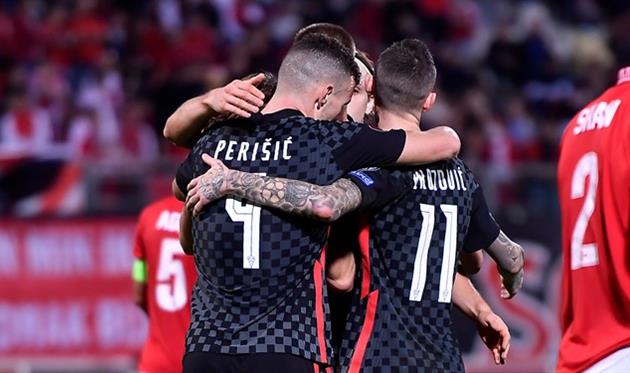 Хорватия празднует победу, hns-cff.hr