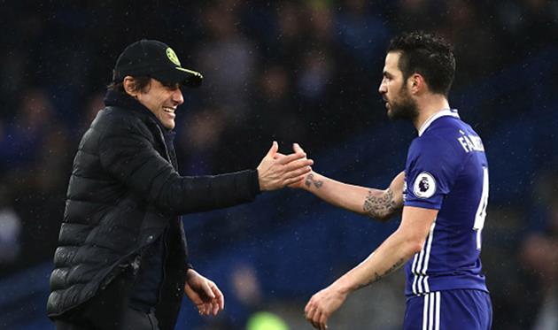 Антонио Конте и Сеск Фабрегас, Getty Images