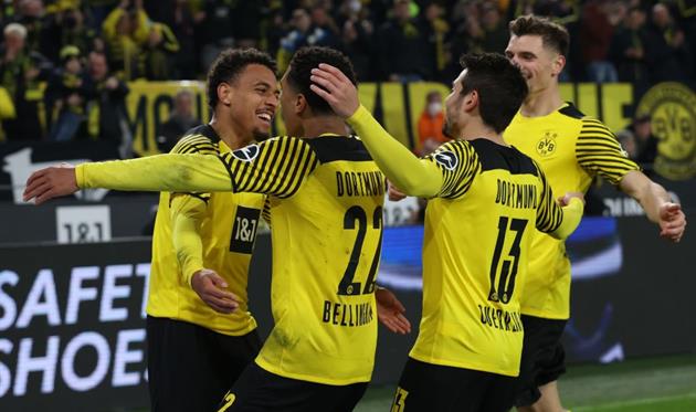 Радость игроков Боруссии Д, getty images