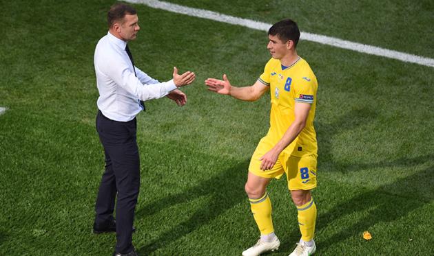 Руслан Малиновский и Андрей Шевченко, Getty Images