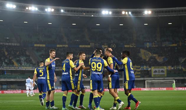 Игроки Вероны, Getty Images