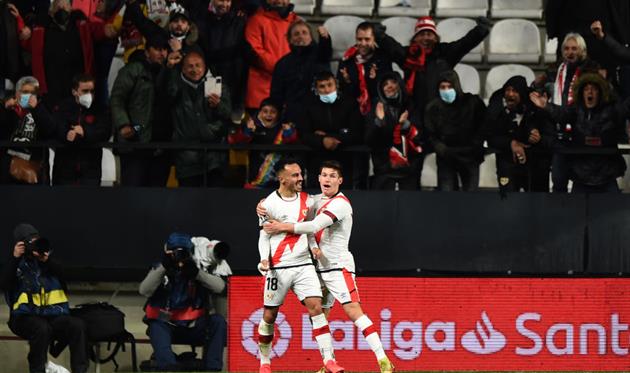 Игроки Райо Вальекано, getty images