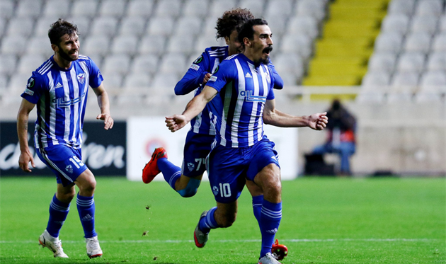 Анортосис празднует победу, twitter.com/anorthosisfc