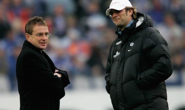 ральф рангник и юрген клопп, getty images