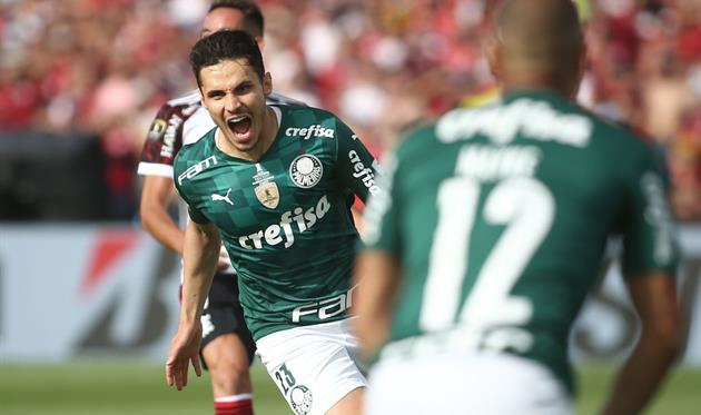 Радость игроков Палмейрас, фото getty images