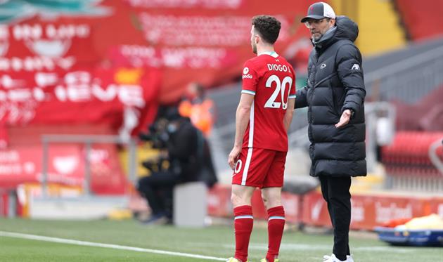 Юрген Клопп и Диогу Жота, Getty Images