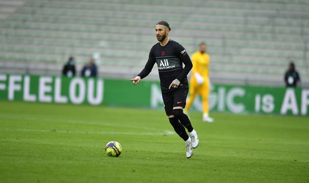 серхио рамос, псж