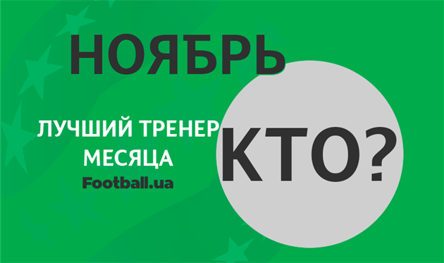 Выбираем лучшего тренера месяца УПЛ по версии Football.ua