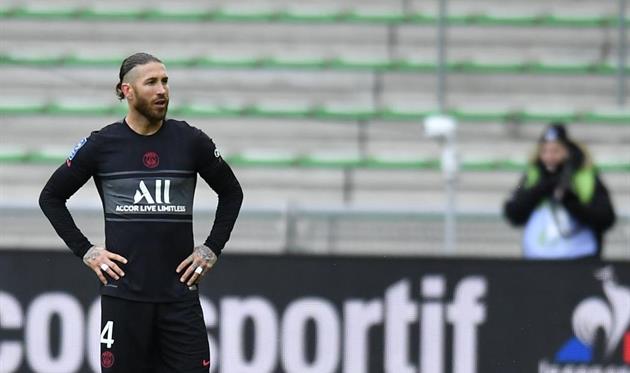 серхио рамос, псж