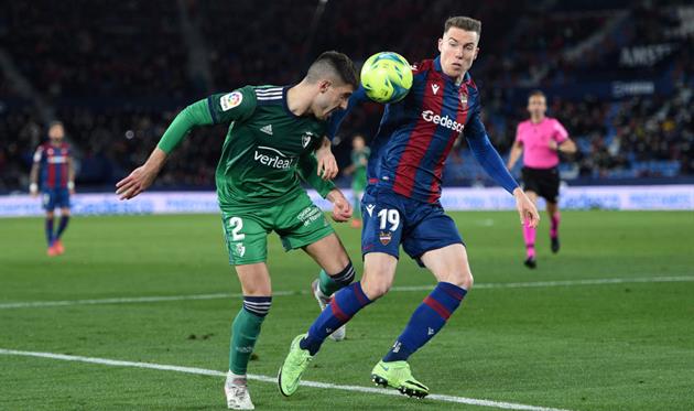 Леванте - Осасуна, getty images