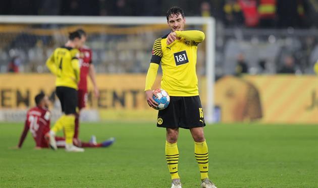 Маттс Хуммельс после матча Бавария - Боруссия Д, Getty Images