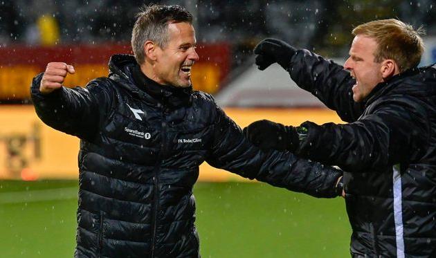 Кьетиль Кнутсен (слева), facebook.com/Glimt1916