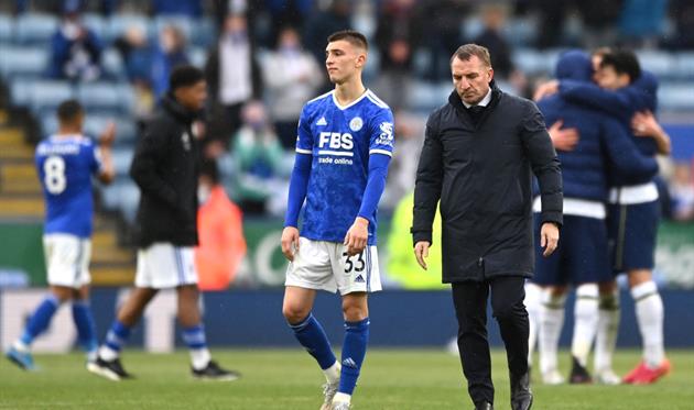 Люк Томас и Брендан Роджерс, Getty Images