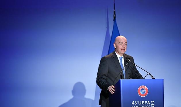 Джанни Инфантино, УАФ