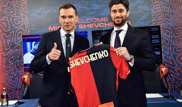 андрей шевченко и джош вандер, фото дженоа