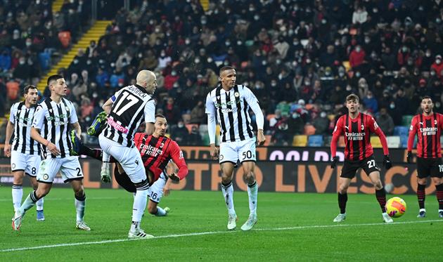 удинезе - милан, getty images