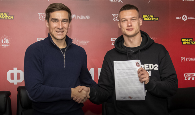Алексей Хобленко (справа), ФК Кривбасс 