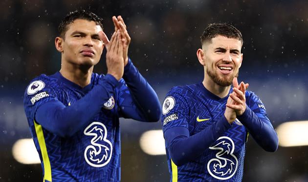 тиаго силва и жоржиньо, getty images