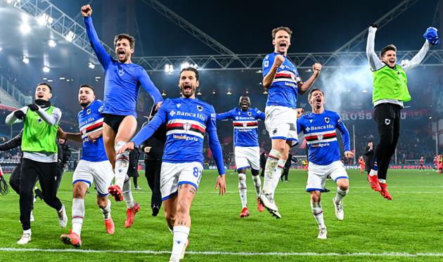 Игроки Сампдории, Getty Images