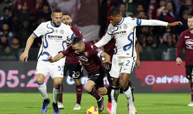 салернитана - интер, getty images