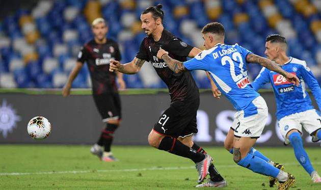 Милан - Наполи. getty images