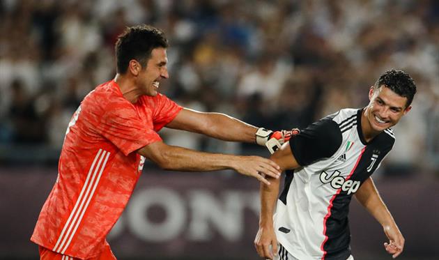 Буффон и Роналду, Getty Images