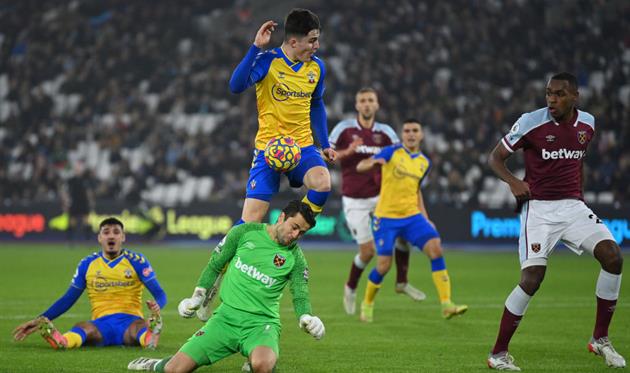 Вест Хэм — Саутгемптон, getty images