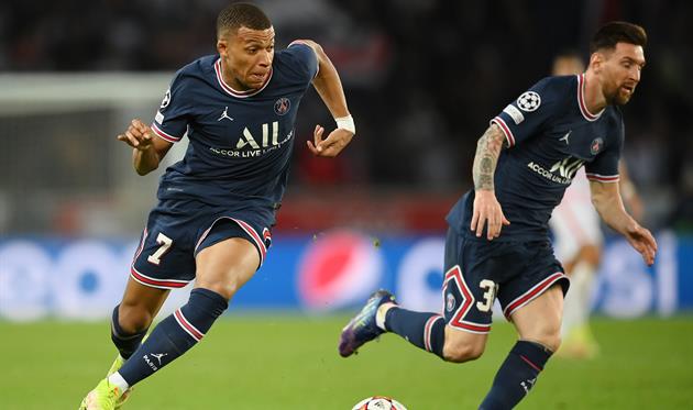 килиан мбаппе и лионель месси, getty images