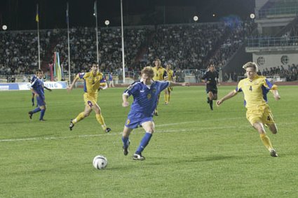 Карпович уже играл против Украины, фото lyakhov.kz