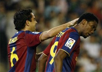 Хави и Это'о