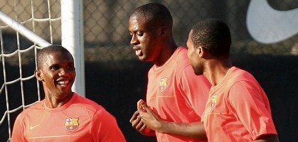 Барса готовится громить Расинг, АР