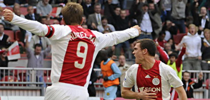 Первая победа Аякса. Фото ajax.nl