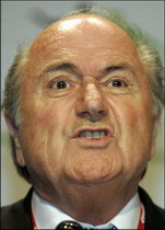 Оскал Блаттера